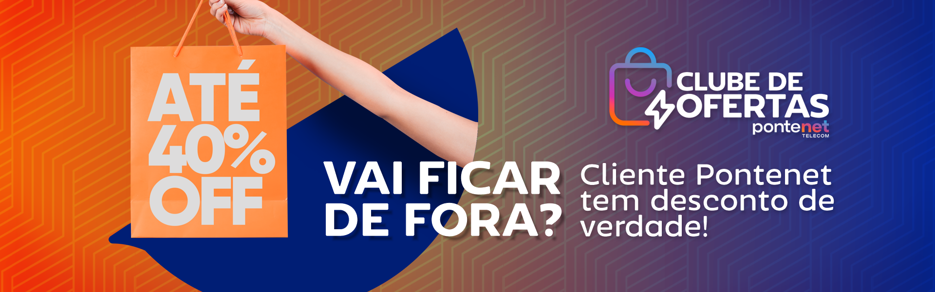 Até 40% OFF